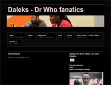 Tablet Screenshot of daleklinks.co.uk
